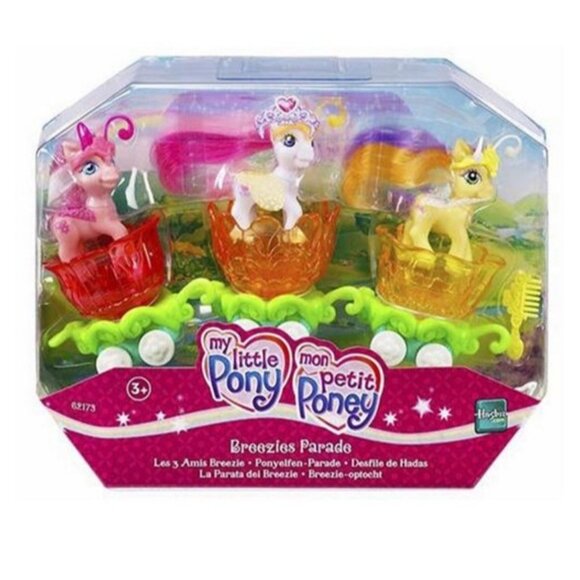 My Little Pony G3 Breezie Parade Silly Lilly Breezie Figure Hasbro Lily 3” MLP - Picture 8 of 9